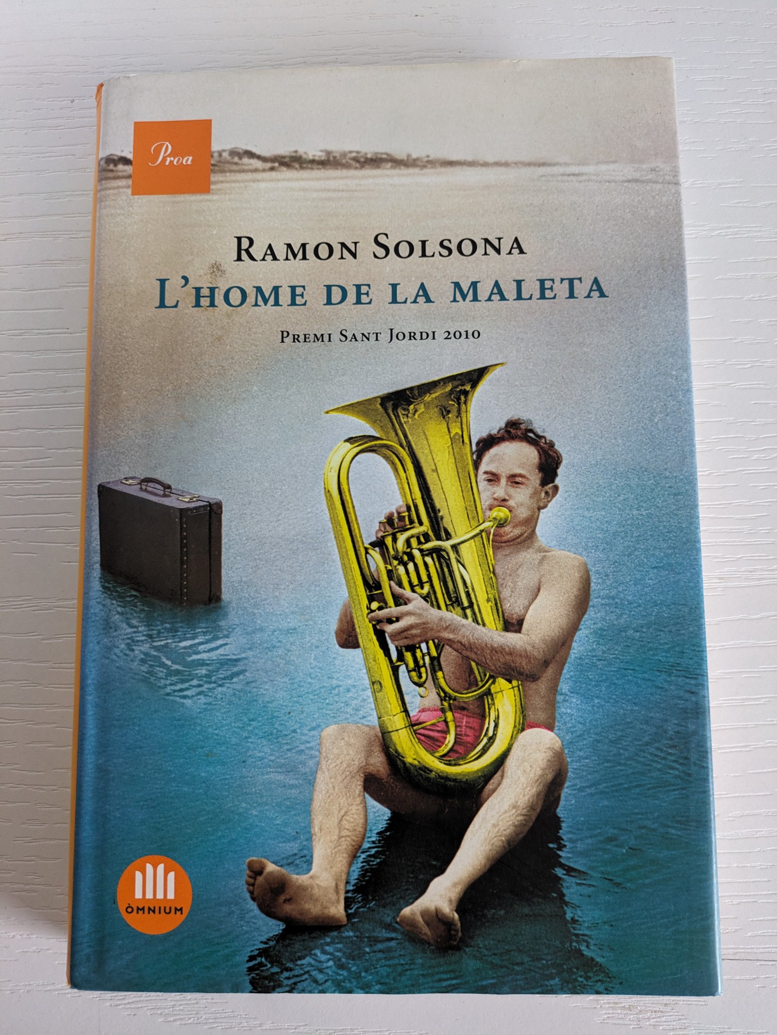 L`home de la maleta